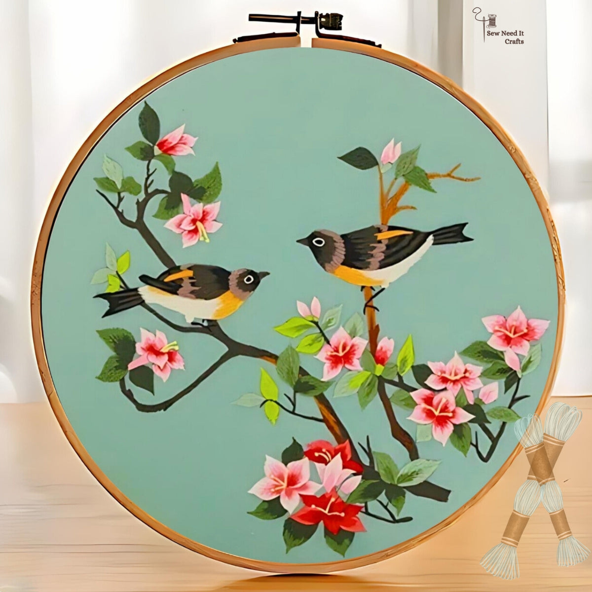 DIY Bird Embroidery Kit Set 2