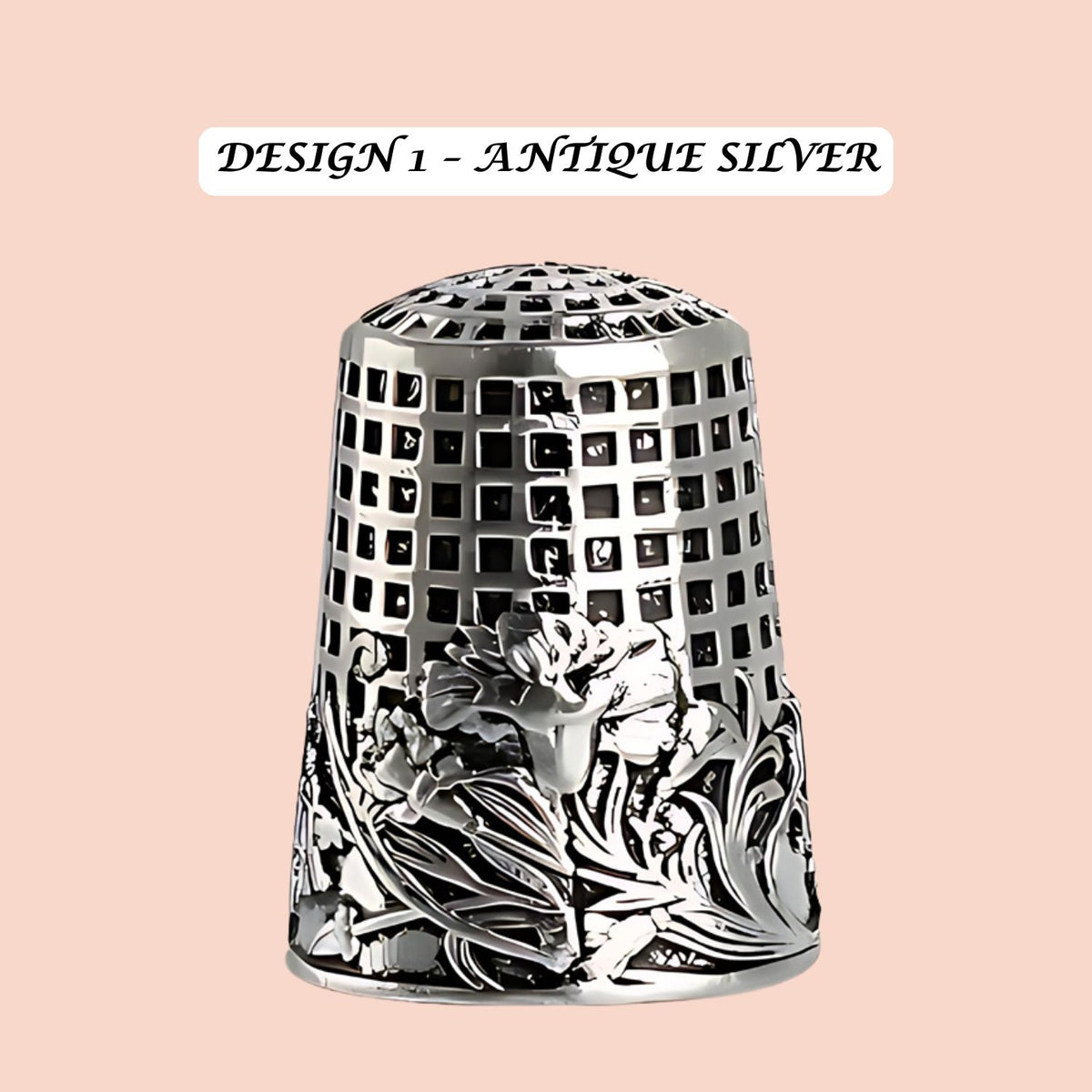 Vintage Style Metal Sewing Thimbles