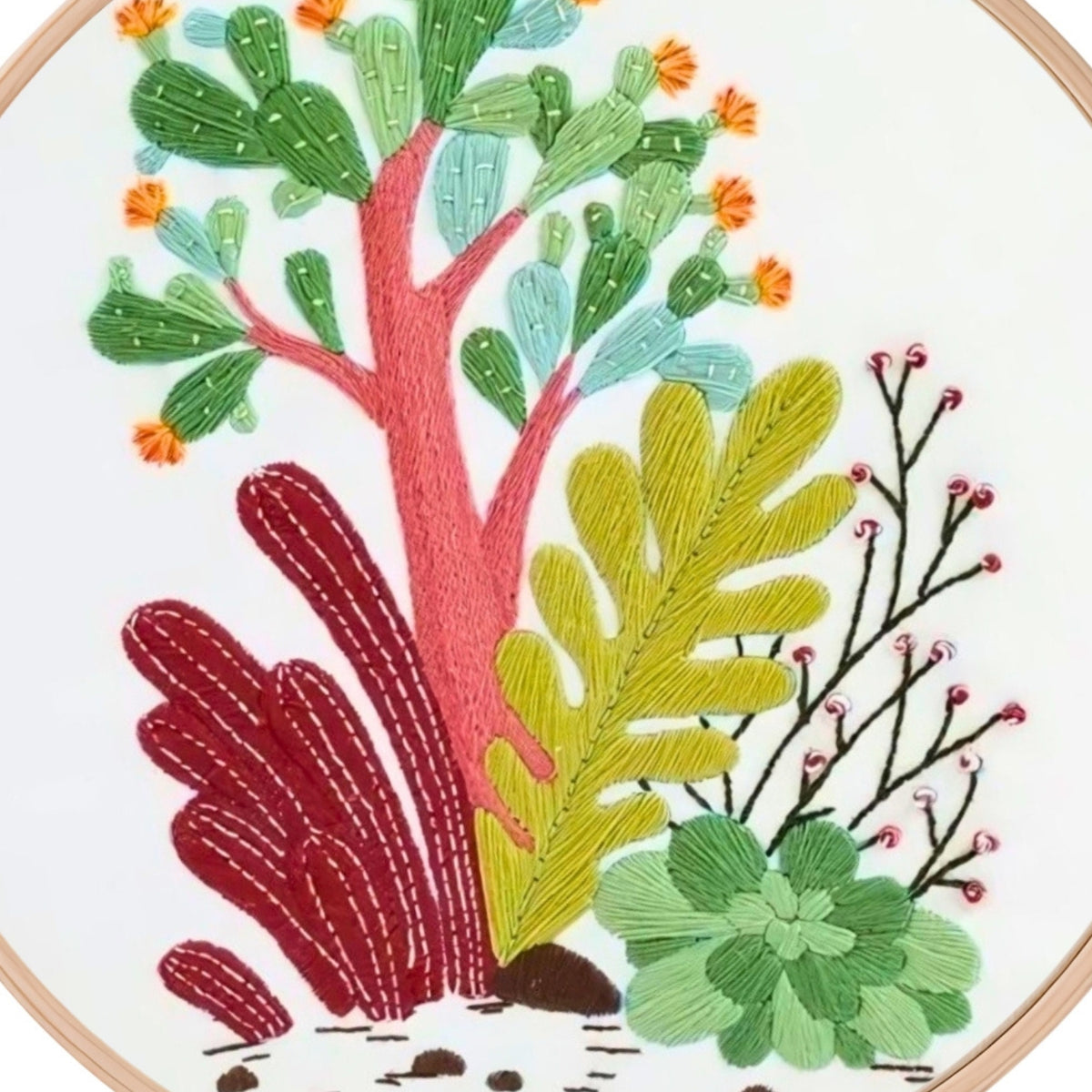 Plant DIY Modern Embroidery Kit