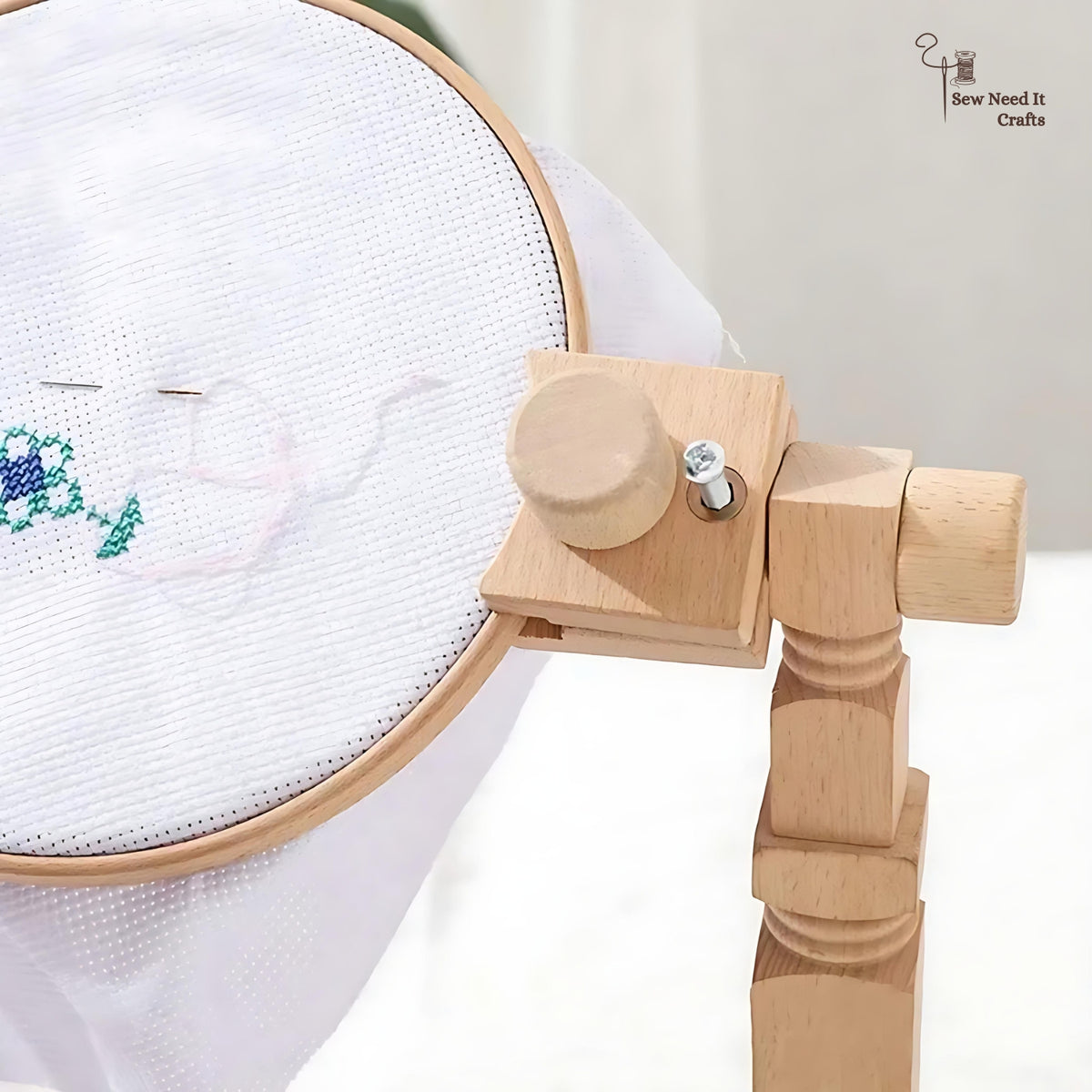 Multi-Angle Embroidery Hoop Holder