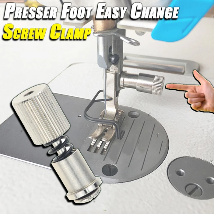 Presser Foot Easy Change Screw Clamp